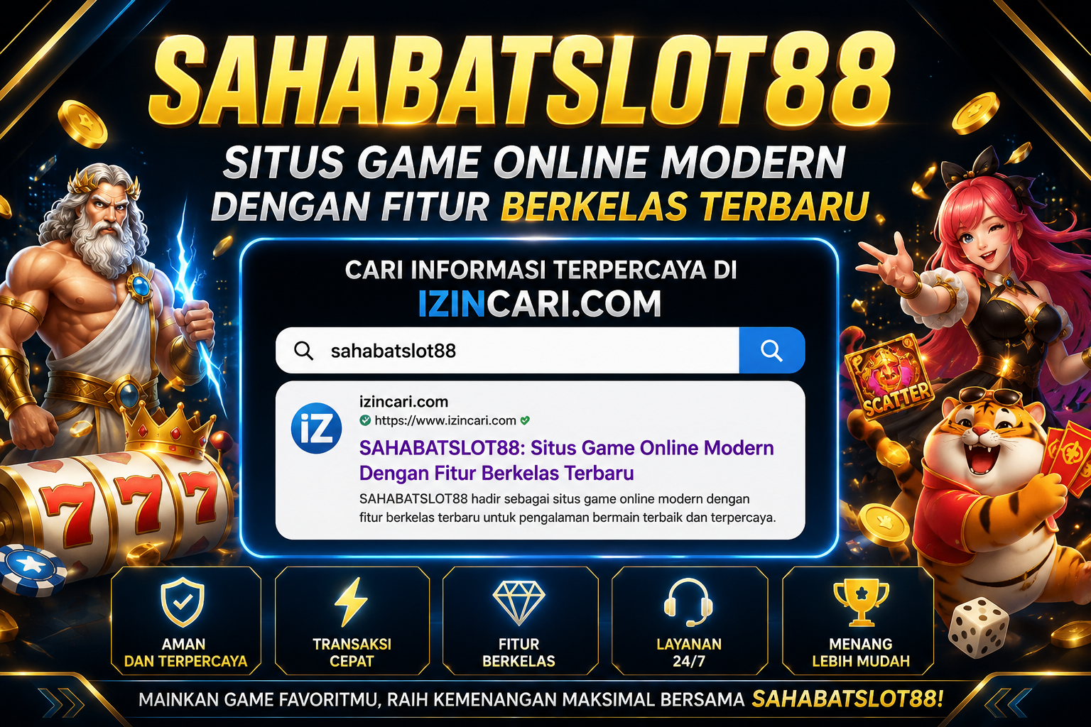 SAHABATSLOT88 Banner